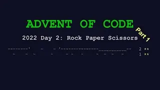 Golang | Advent Of Code 2022 | Day 2 Part 1