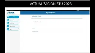 ACTUALIZACIÓN DE DATOS RTU GUATEMALA 2023