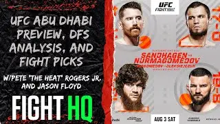 UFC Abu Dhabi Preview, DFS/Betting Analysis, and Fight Picks | Fight HQ
