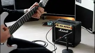 Marshall DSL 1 Tube amp / Glorious little amp / 100db+ recording.
