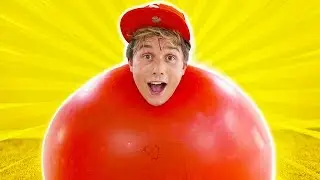 I GOT IN A GIANT BALLOON ☆ CHALLENGE ☆