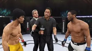 Bruce Lee vs. Hacran Dias (EA Sports UFC 2) - CPU vs. CPU