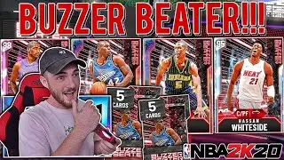 BUZZER BEATER PACK OPENING FOR GALAXY OPAL JALEN ROSE & JERRY STACKHOUSE! (NBA 2K20 MYTEAM)