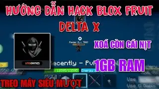 HƯỚNG DẪN HACK BLOX FRUIT DELTA X FIX LAG XOÁ FULL ĐỒ HOẠ ĐỂ TREO MÁY 1GB RAM CHƠI SIÊU MƯỢT