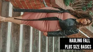 PLUS SIZE FASHION TRY ON HAUL | Gorgeous fall basics from ELOQUII | Sometimes Glam