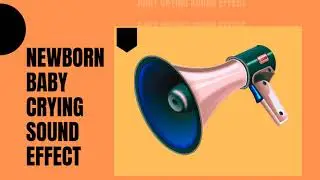 Newborn baby crying sound
