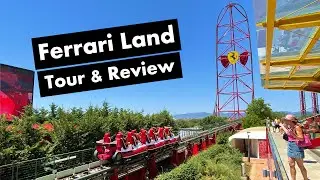 Ferrari Land at PortAventura World Tour & Review with Hyde