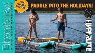 Elevation II - Revolutionary Dual Pontoon iSUP - Stand-Up Paddle Board