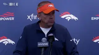 HC Sean Payton on keeping the Broncos' starters in vs. Arizona: 'I wanted to score'