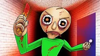 Minecraft Baldi's Basics Escape Challenge! (Baldi's Basics Game)