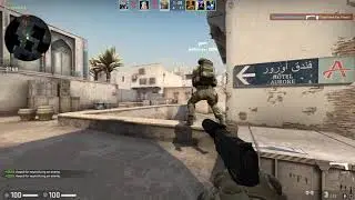 Counter-strike  Global Offensive | Leaves Game Rejoins Headshot Ace