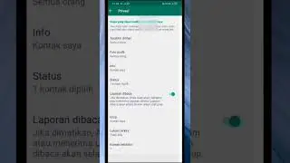 Blokir WhatsApp .. ..