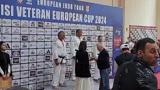Дзюдо пепвый место Холмухаммад Шарипов среди ветеранов