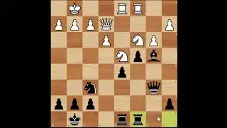 Капабланка ставит Ферзя под бой и выигрывает партию! Шахматы