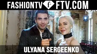 Ulyana Sergeenko Trends at Paris Haute Couture Week SS 16 | FashionTV
