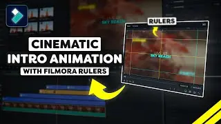 Create A Cinematic Intro Text Animation On Filmora 13