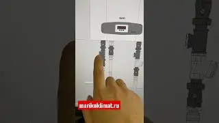 One of the many options for connecting a backup electric boiler ✅