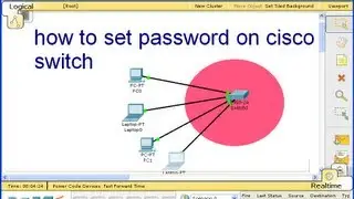 how to set password on cisco switch