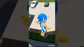Ai Animation Sonic Plushie Falling Down part 2