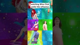 Winx Club SPOOF: Magic Winx transformation collage