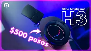 Fifine Ampligame H3 - Audífonos gaming económicos ¿Valen la pena para 2024?