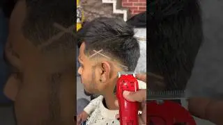 new trending 🇨🇮💇french crop fade hair and tattoo beard cut ✂️💈 