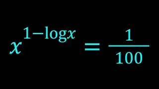 A Nice Homemade Exponential Log Equation