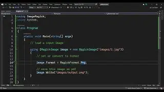 C# .NET ImageMagick Crash Course to Integrate it in Visual Studio to Build Image & PDF Converter