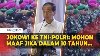 Kala Presiden Jokowi Minta Maaf ke TNI-Polri saat Berikan Pengarahan di Istana Negara IKN