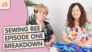 Great British Sewing Bee | Episode 1 Reaction | Patterns & Fabric