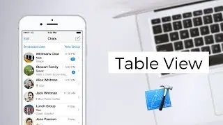 Table View Controller - Xcode 9 et Swift 4