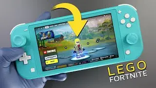 LEGO Fortnite Nintendo Switch Lite Gameplay