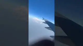 Plane on its highest altitude
