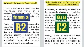 C1 Writing Tips (aiming for C2) - How to Write Better Essays.