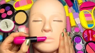 ASMR Fake Makeup on Mannequin (Whispered)