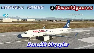 Flight Simülatör 2022 | iniş bir fiyasko oldu | #msfs2020 #flight #anadolujet #turkishairlines