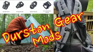 Durston Gear Shelter and Pack Mods - Some of our Favorite