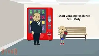 Classic caillou uses the Staff Vending Machine and Gets Grounded