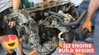 WE'RE BUILDING A HIGH HP 2JZ - Engine Build series Ep.1