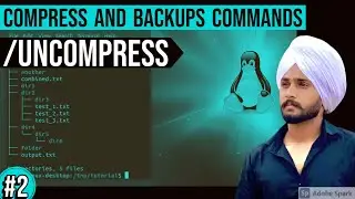 Uncompress Command In Linux In Hindi | Linux File Backing and  compress | Linux Command | class #2