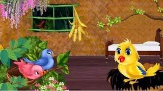 Tuni Chidiya ka ghar wala cartoon video no copyright l Bird house cartoon background