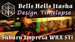 CR Bells Hells Itasha Time-lapse | Assetto Corsa Subaru Impreza