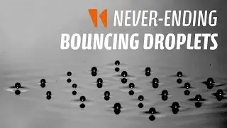 Never-ending bouncing droplets