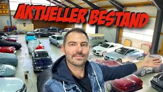 AKTUELLER BESTAND | WELCHE FAHRZEUGE SIND DA | KURZER BLICK IN DIE HEILIGE HALLE | STAS MOTORS