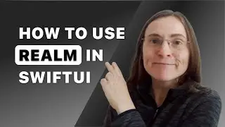 How to use realm in SwiftUI? - example with MVVM and Combine - learn about SwiftUI's drawing engine