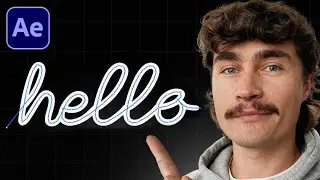 Handwritten Text Effect In After Effects