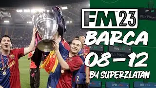 Classic BARCA tactic in FM23 | Football Manager 2023