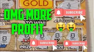 🤑🤑OMG I got more profit from the scratch cards winner winner🤑