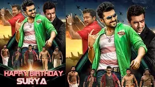 Surya birthday whatsapp status Photo editing Photoshop Manipulation | Suriya Poster Soorarai pottru