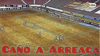 Caño de Andre Carrillo a Xavier Arreaga